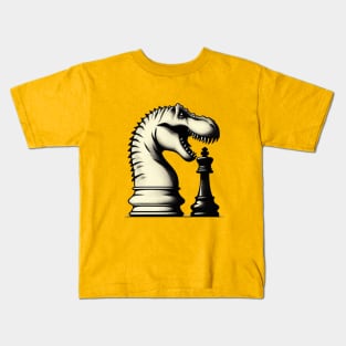 Dinosaur Chess Kids T-Shirt